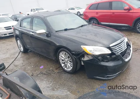 2012 Chrysler 200 Limited from USA, damaged, VIN 1C3CCBCG4CN279280
